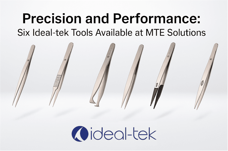 Precision in Every Detail: Six Ideal-tek Tools Available at MTE Solutions - MTESolutions