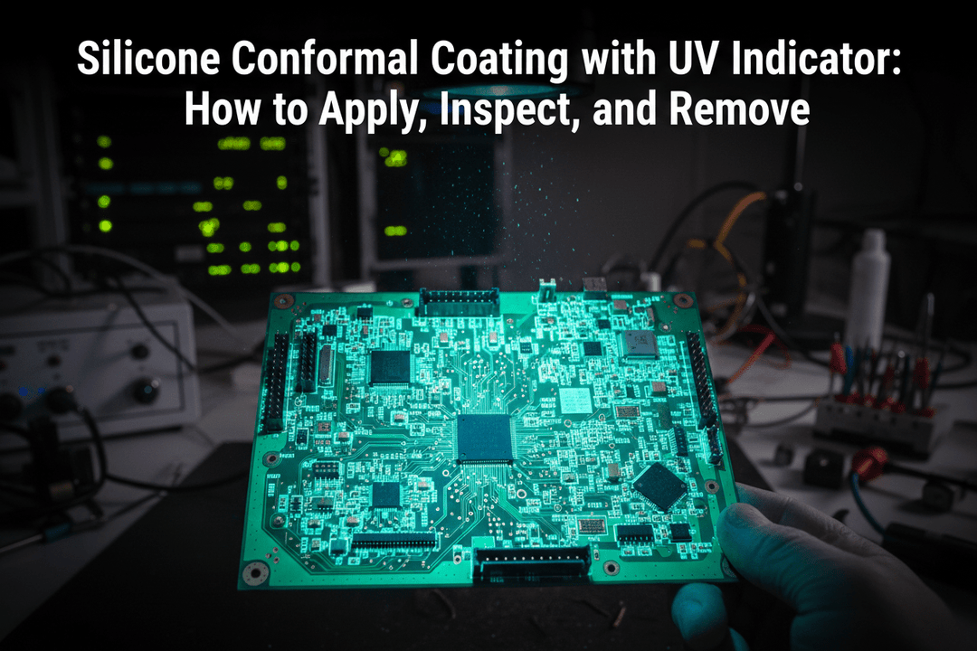 Silicone Conformal Coating with UV Indicator: How to Apply, Inspect, and Remove - MTESolutions