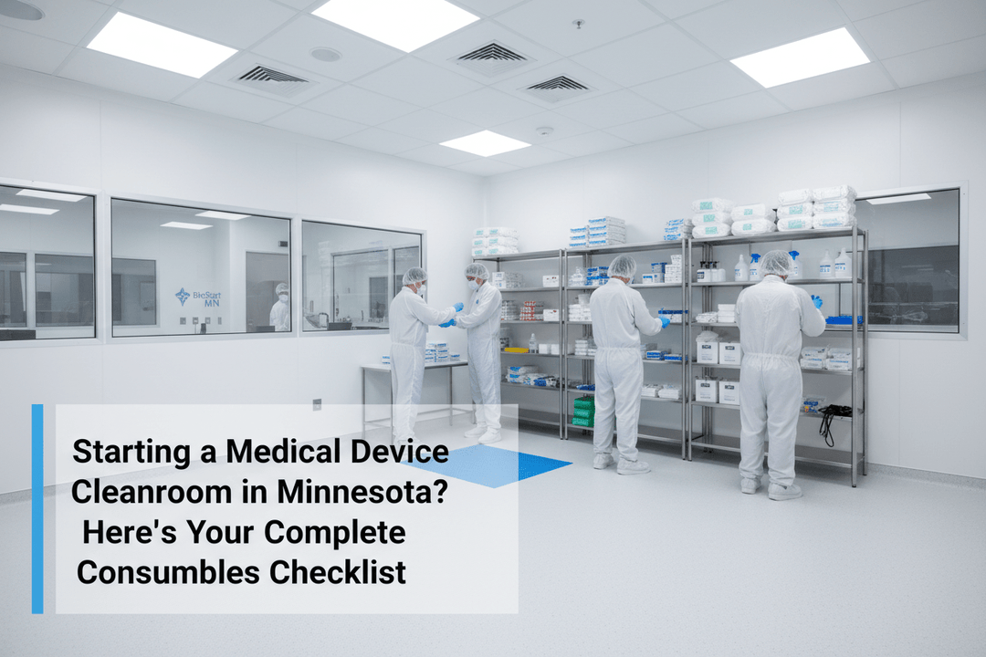 Starting a Medical Device Cleanroom in Minnesota? Here's Your Complete Consumables Checklist - MTESolutions
