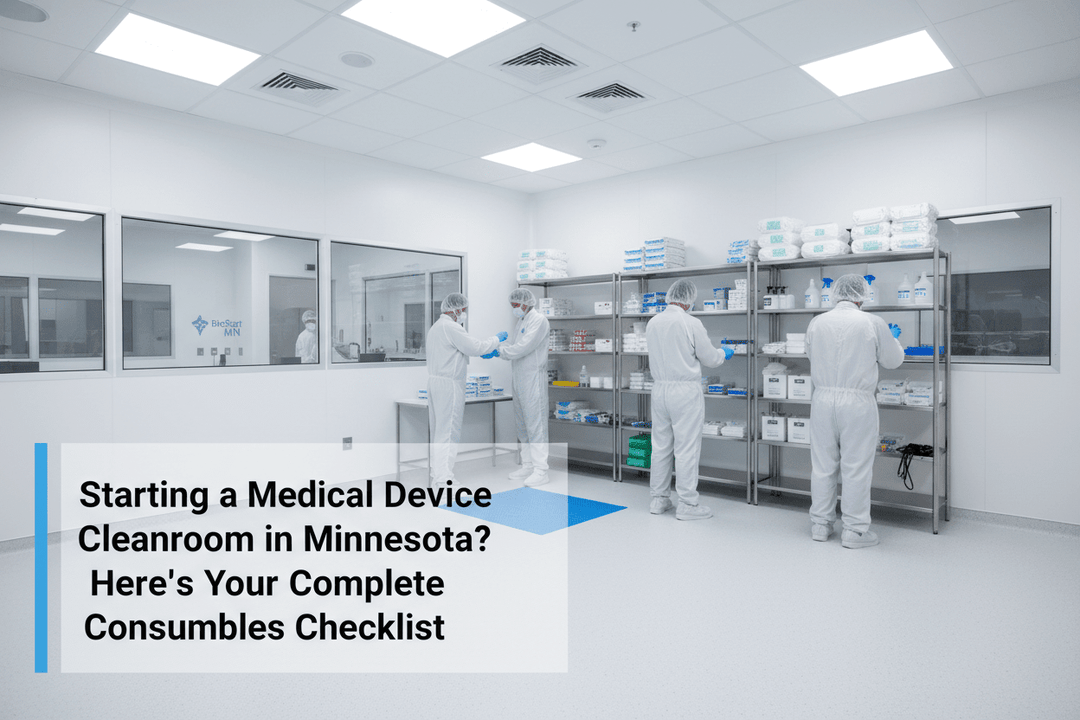 Starting a Medical Device Cleanroom in Minnesota? Here's Your Complete Consumables Checklist - MTESolutions