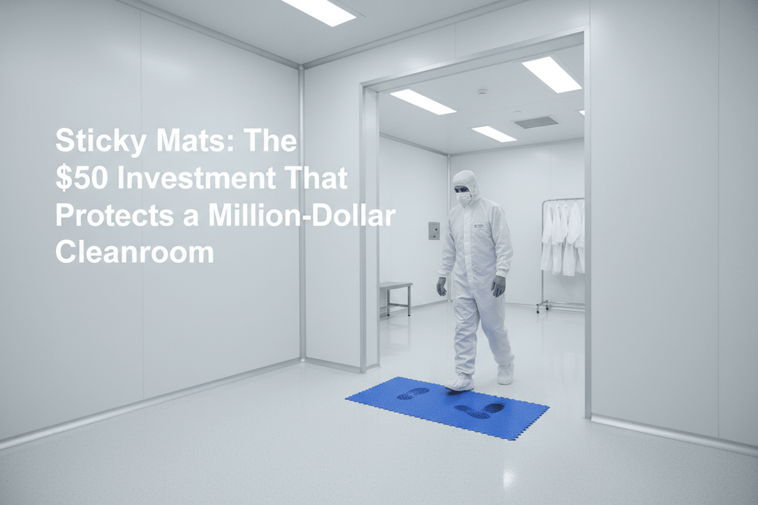 Sticky Mats: The $50 Investment That Protects a Million-Dollar Cleanroom - MTESolutions
