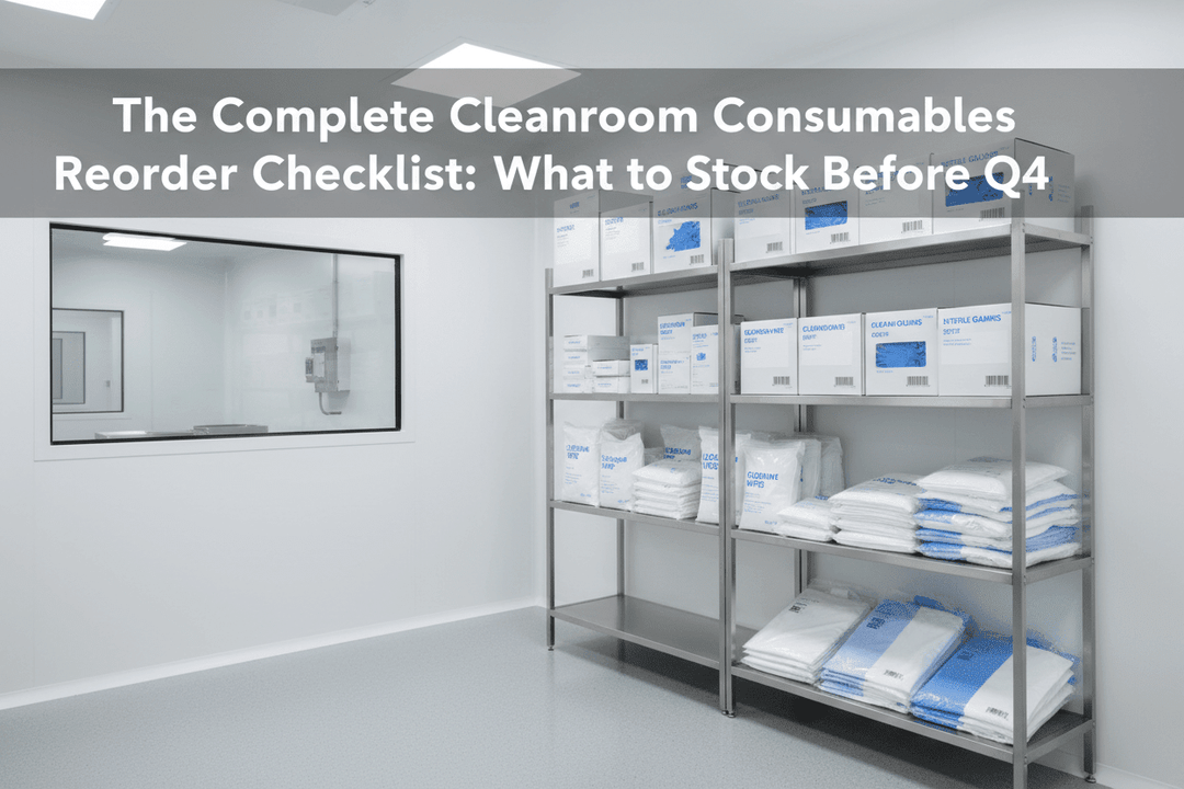 The Complete Cleanroom Consumables Reorder Checklist: What to Stock Before Q4 - MTESolutions