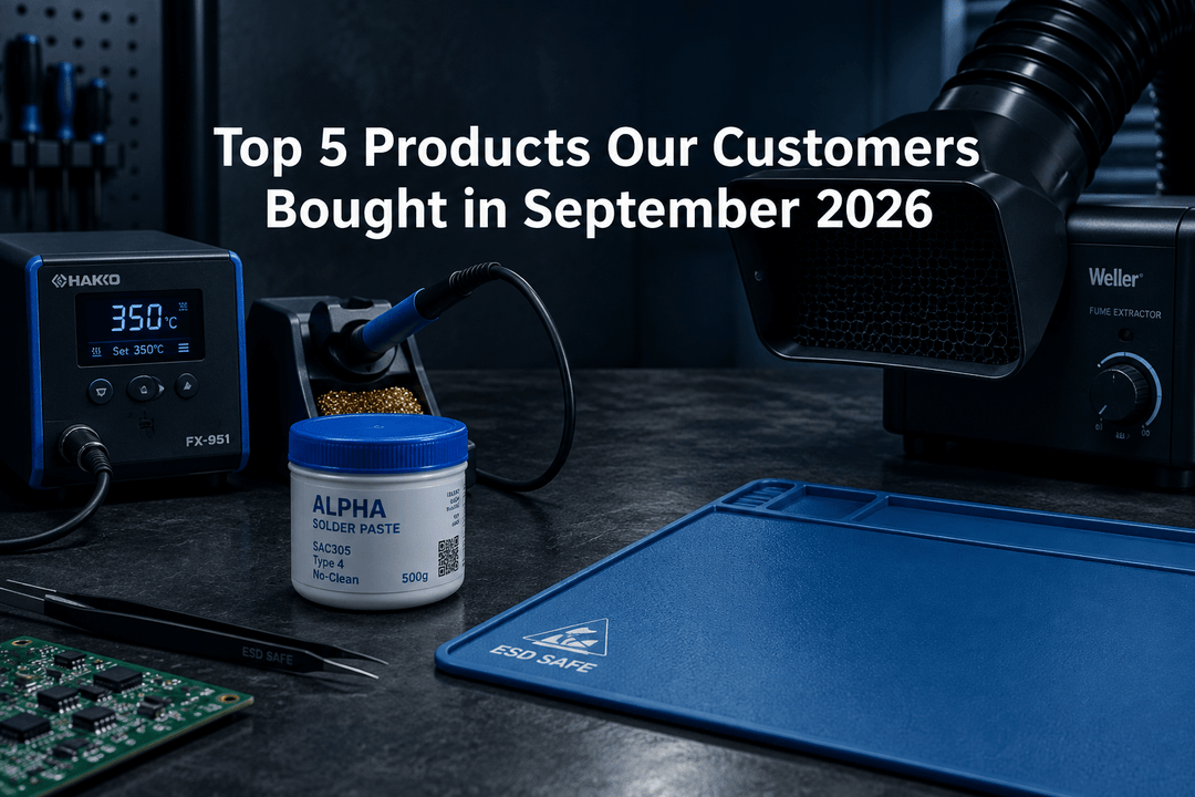 Top 5 Products Our Customers Bought in September 2026 - MTESolutions