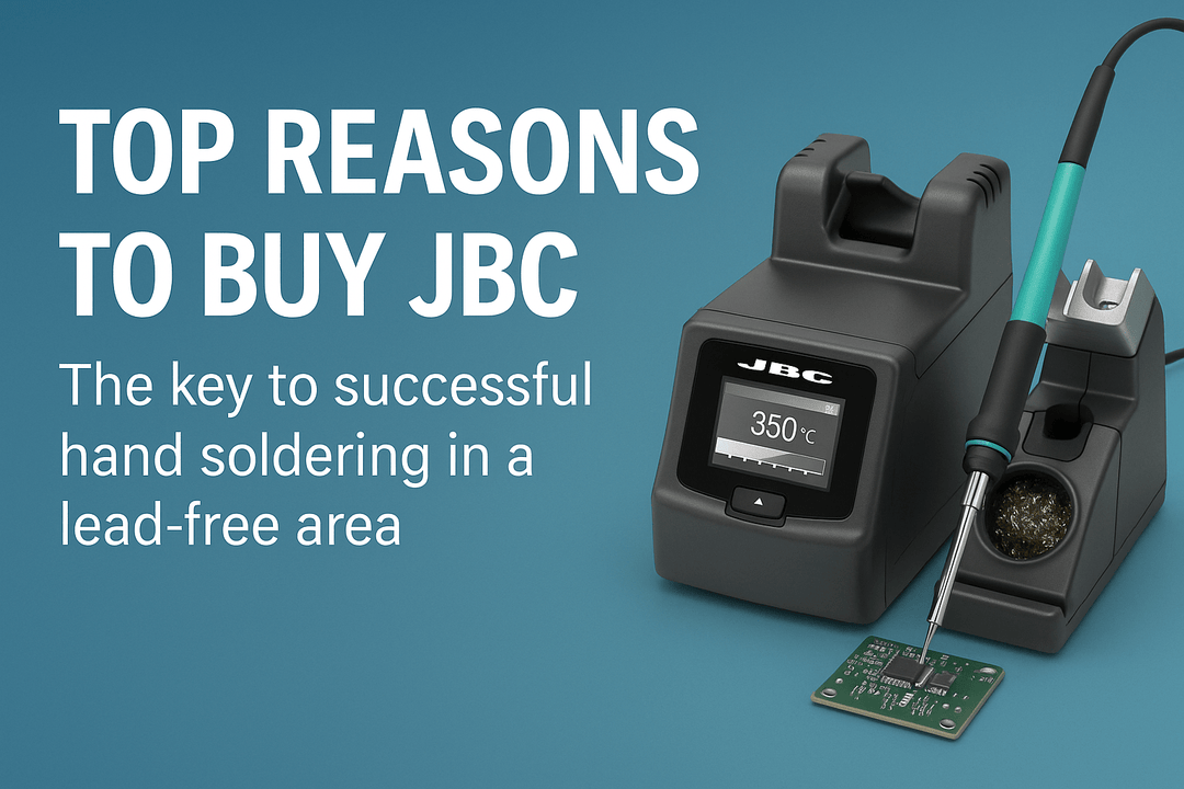 Top Reasons to buy JBC The key to successful hand soldering in a lead free area - MTESolutions