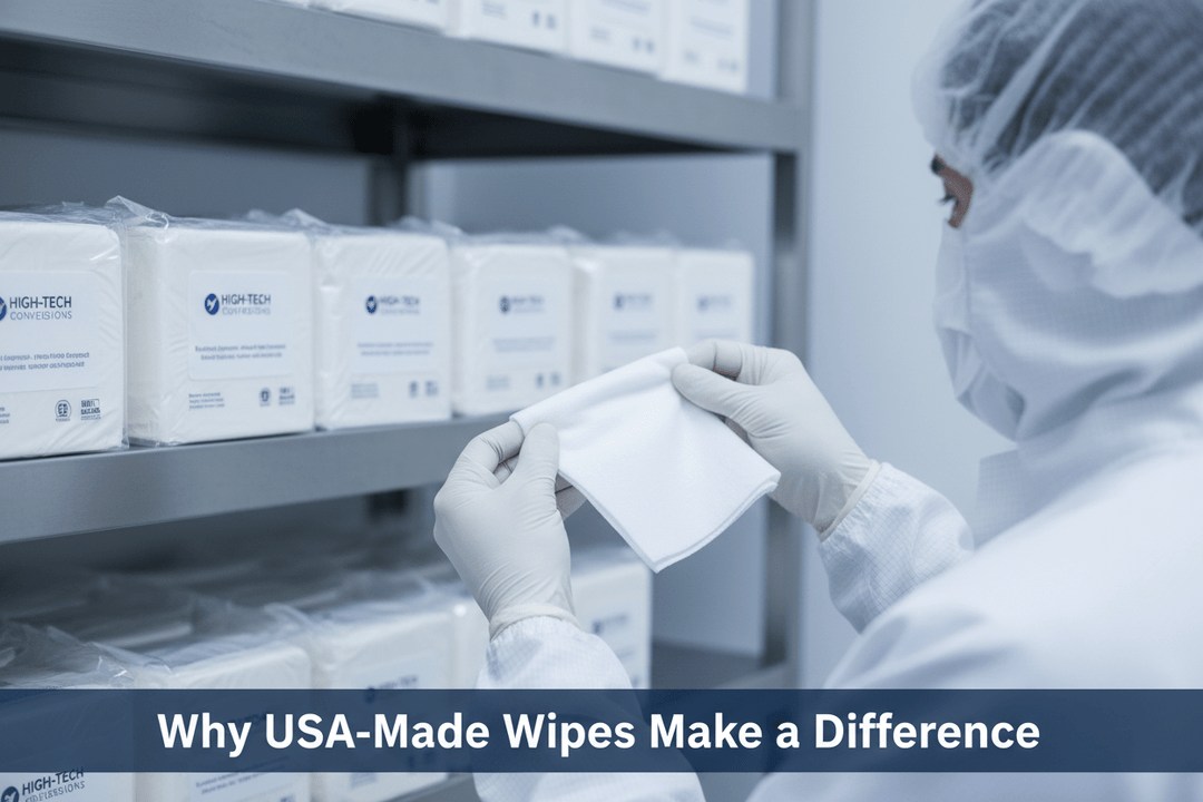 Why Buying USA-Made Wipes from High-Tech Conversions Makes a Difference - MTESolutions