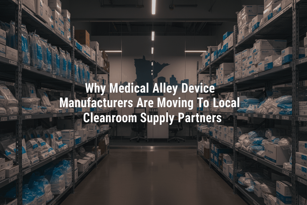 Why Medical Alley Device Manufacturers Are Moving To Local Cleanroom Supply Partners - MTESolutions