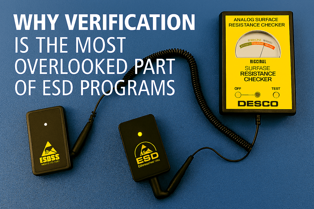 Why Verification Is the Most Overlooked Part of ESD Programs - MTESolutions