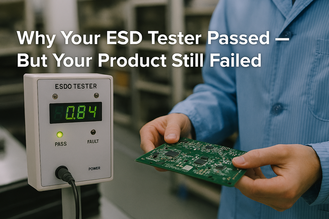 Why Your ESD Tester Passed — But Your Product Still Failed