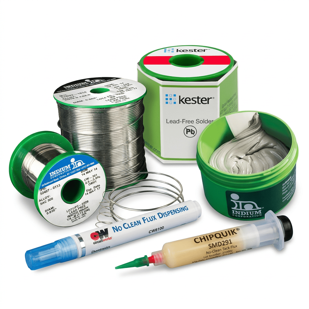 Solder, Flux, Paste & Wire - MTESolutions
