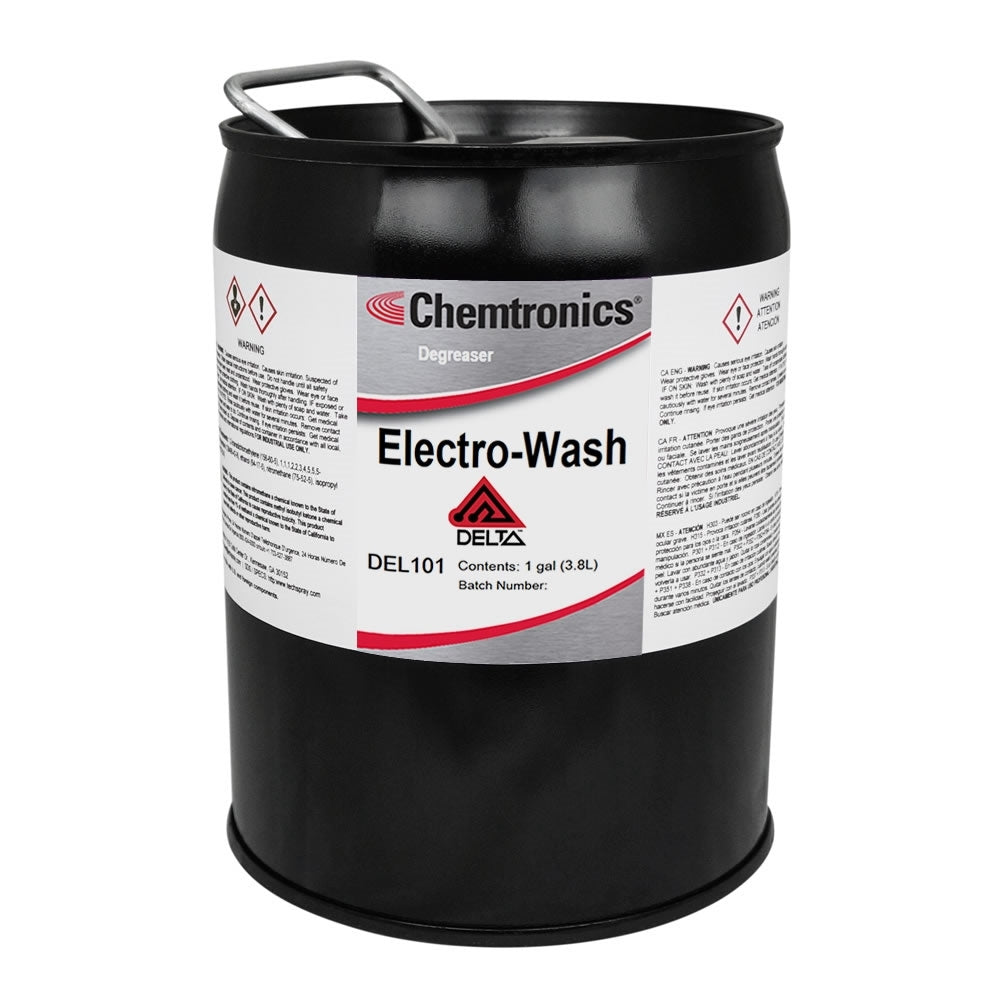 Chemtronics DEL101, Electro-Wash Delta Cleaner Degreaser, 1 Gallon