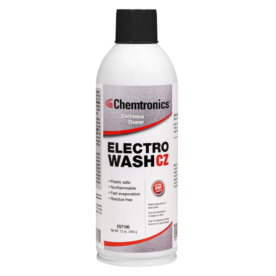 Chemtronics ES7100, Electro-Wash CZ Degreaser, 12oz Aerosol