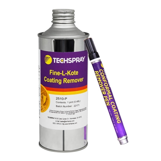 Techspray 2510-P Conformal Coating Remover - 1pt liquid / 2 per case