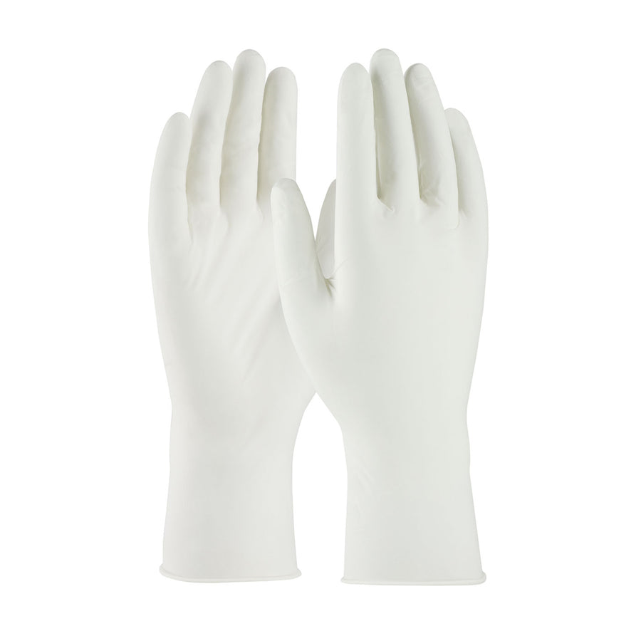 QRP® Qualatrile® Q095  Single Use ISO 5 (Class 100) Cleanroom Nitrile Glove with Finger Textured Grip - 9.5" 10 bags/case