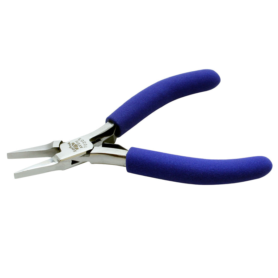 Aven Tools 10303, Flat Nose Pliers, 4.5in