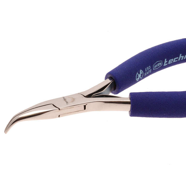Aven Tools 10310, Bent Nose Pliers, 4.5in