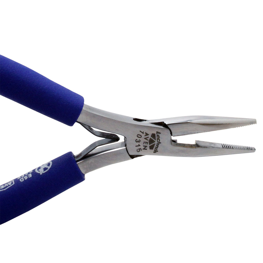 Aven Tools 10315, Technik Long Nose Pliers w/ Cutter, 4.75in