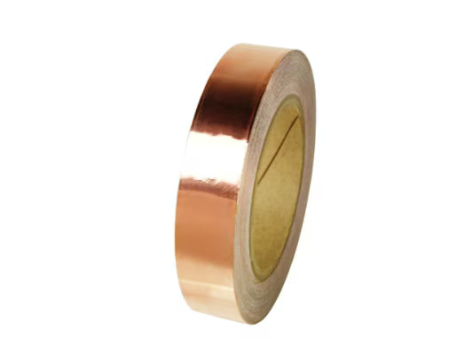 3M 7010304182 Copper Foil Tape 1126, 2 in x 36 yd, Log Rolls, 5 Rolls/Case