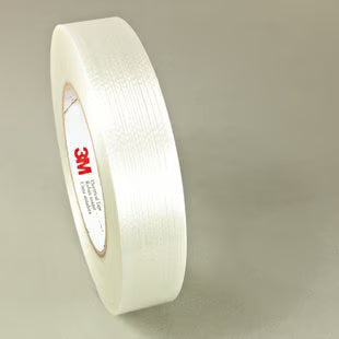 3M 7000006184 Filament-Reinforced Electrical Tape 1139, 25.5 in x 60 yd (64.77 cm x 58.8 m), 1 logroll