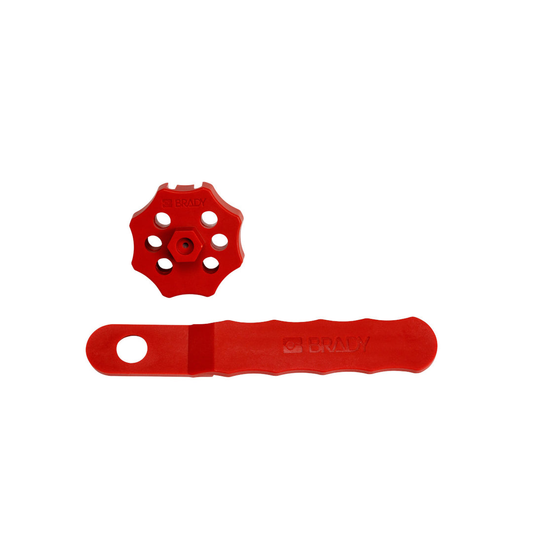 Brady 122244, Extra Secure Red Spin Lockout without Cable