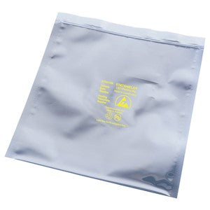 Desco 13655, Statshield® Metal-In Bag, Zip, 8" x 8", 100 EA/PK