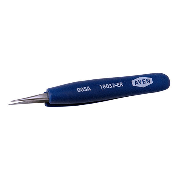 Aven Tools 18032-ER Comfort Grip Tweezers OO-SA