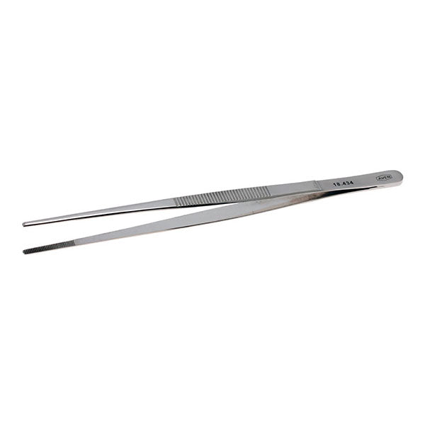 Aven Tools 18434, Forceps, Straight Serrated Tips, 8in