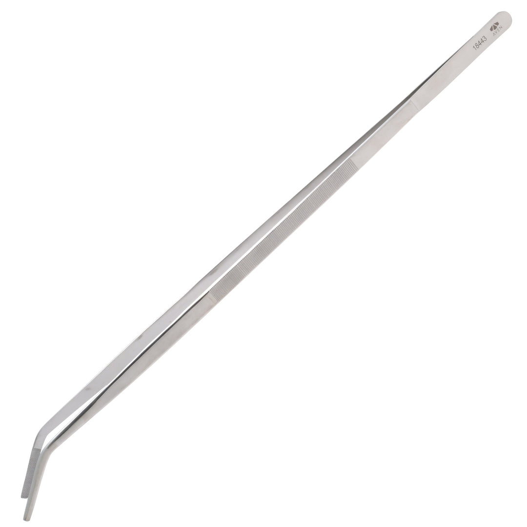Aven 18443 Forceps 24IN Curv Serr Tips