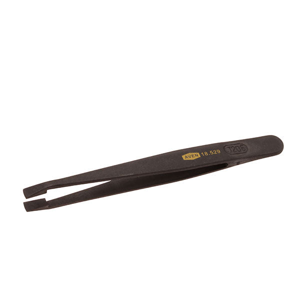 Aven Tools 18529, Plastic Tweezers 35A Straight, Broad, Flat Tips