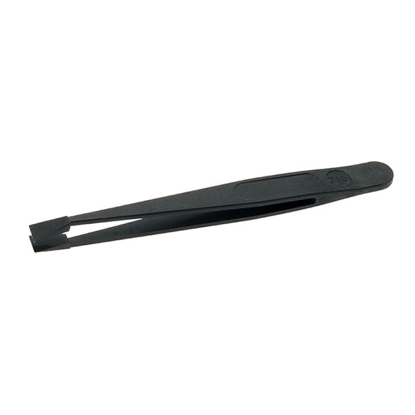 Aven Tools 18536, ESD Plastic Tweezers 710 Wide, Flat Tips