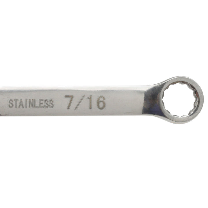 Aven Tools 21187-0716, Combination Wrench Stainless Steel 7/16in