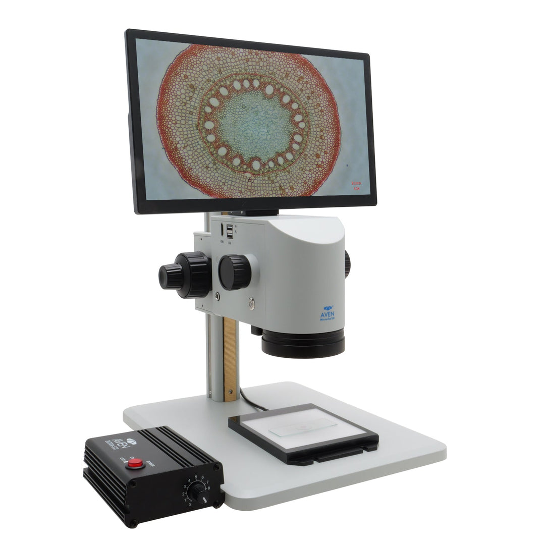 Aven Tools 26700-141-533 MicroVue 2.0 Digital Microscope (21x–133x) with LED Backlight