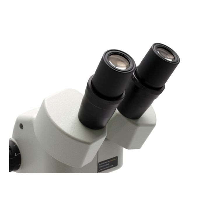 Aven Tools 26800B-371 Stereo Zoom Binocular Microscope SPZ-50[6.75x to 50x]on Post Stand with Integrated LED Light