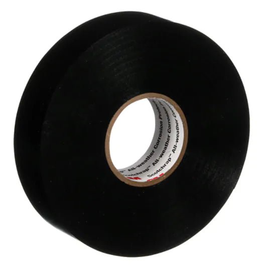 3M 7000005811 Scotchrap™ Vinyl Corrosion Protection Tape 50, 1 in x 100 ft, Unprinted, Black, 48 rolls/Case MTESolutions