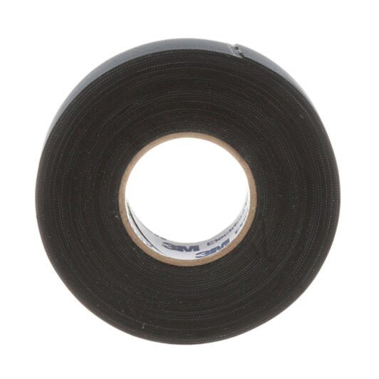 3M 7000090115 Temflex Rubber Splicing Tape 2155, 1 - 1/2 in x 22 ft, Black, 45 rolls/Case MTESolutions