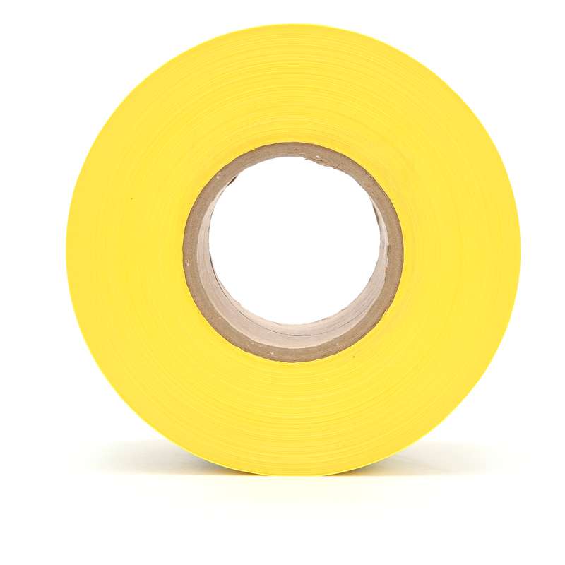 3M 7010398057 Scotch® Barricade Tape 333, CAUTION DO NOT ENTER, 3 in x 1000 ft, Yellow, 8 rolls/Case MTESolutions
