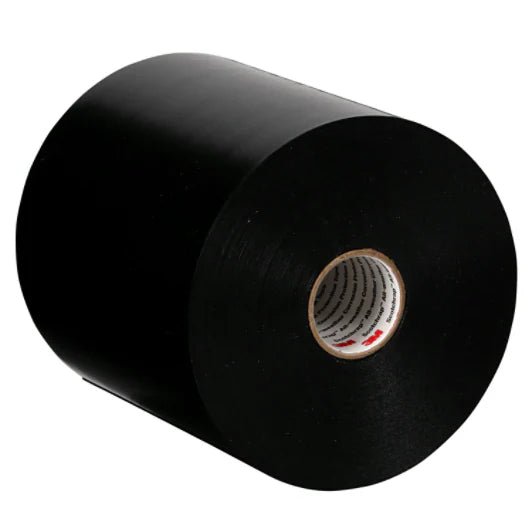 3M 7100007740 Scotchrap™ Vinyl Corrosion Protection Tape 51, 6 in x 100 ft, Unprinted, Black, 4 rolls/Case MTESolutions