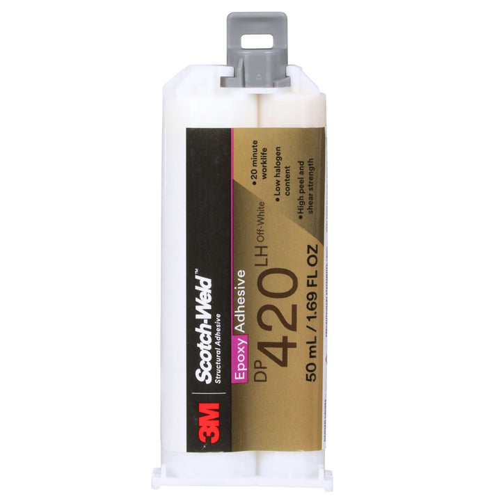 3M 7100148736 Scotch - Weld Epoxy Adhesive DP420, Off - White, 50 mL Duo - Pak MTESolutions