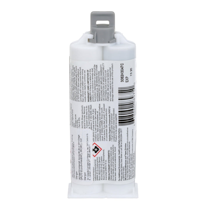 3M 7100148745 Scotch - Weld Epoxy Adhesive DP100 Plus, Clear, 48.5 mL Duo - Pak MTESolutions