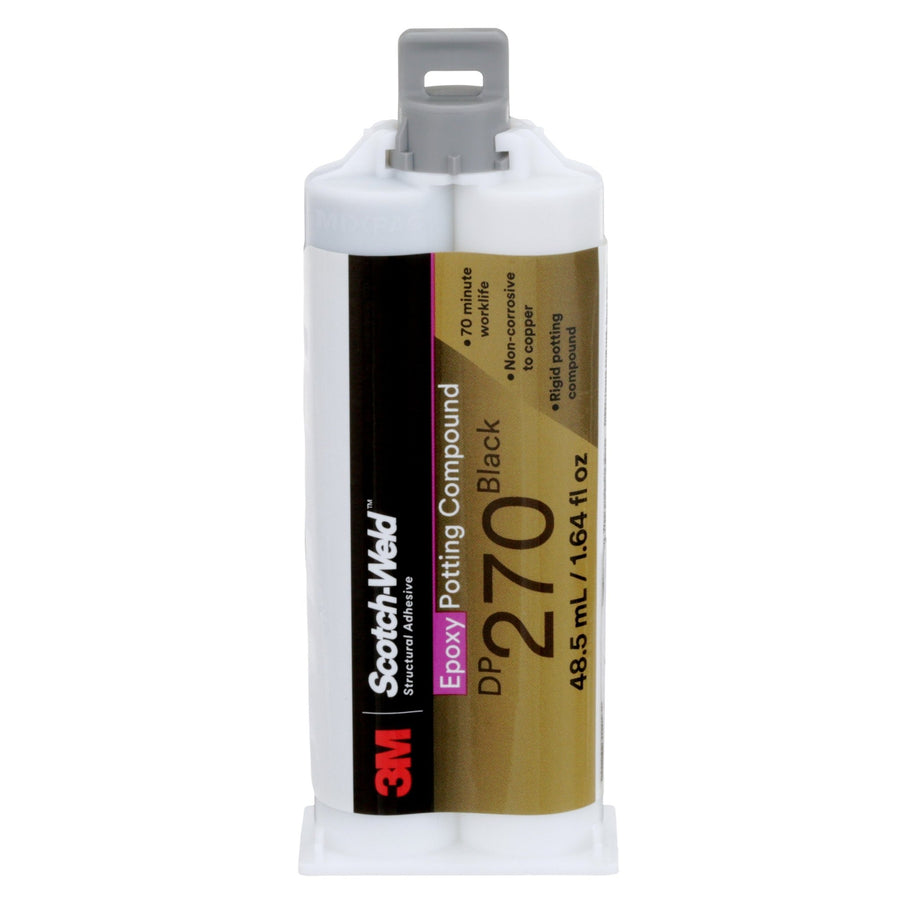 3M 7100148745 Scotch - Weld Epoxy Adhesive DP100 Plus, Clear, 48.5 mL Duo - Pak MTESolutions