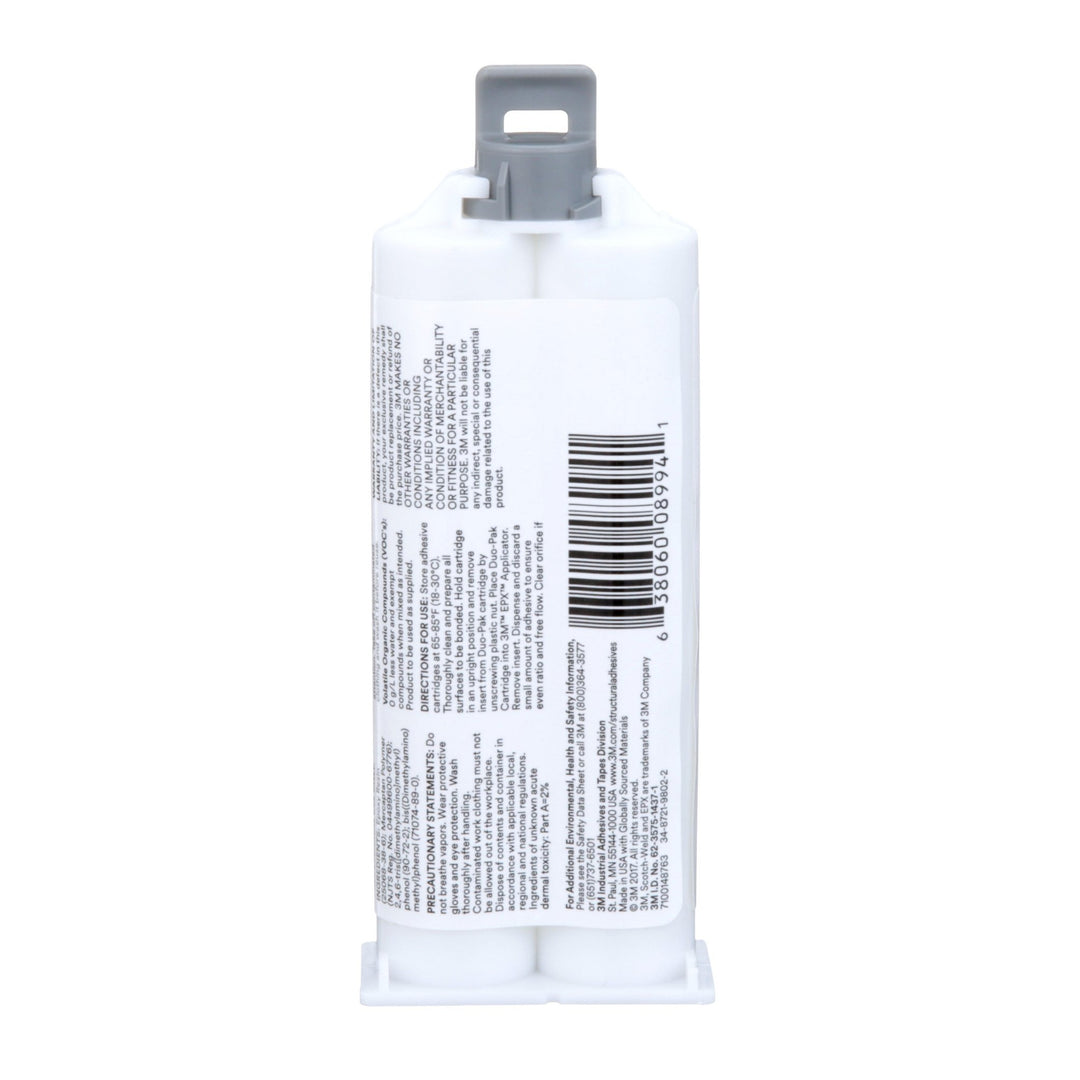 3M 7100148763 Scotch - Weld Epoxy Adhesive DP100, Clear, 48.5 mL Duo - Pak MTESolutions