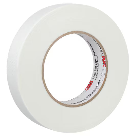 3M 7010320388 Glass Cloth Electrical Tape 79, .657 in x 60 yd, 3 in Paper Core, 52 Rolls/Case