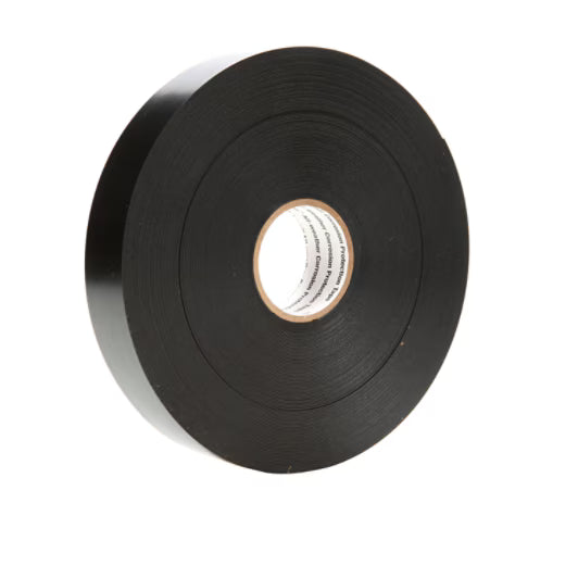 3M 7000006134 Scotchrap™ Vinyl Corrosion Protection Tape 51, 1 in x 100 ft, Unprinted, Black, 24 rolls/Case