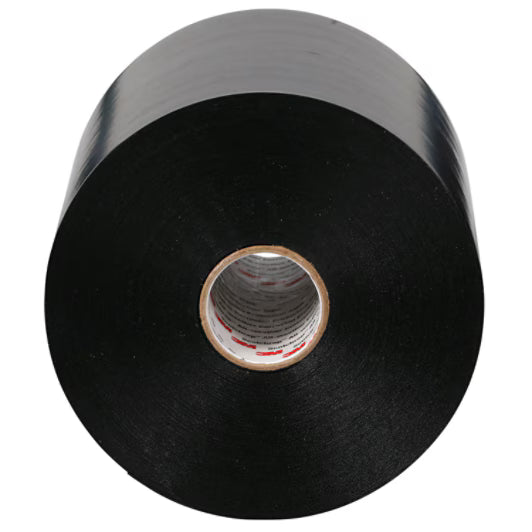 3M 7100007740 Scotchrap™ Vinyl Corrosion Protection Tape 51, 6 in x 100 ft, Unprinted, Black, 4 rolls/Case
