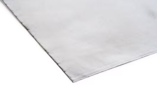 3M 7000058826 Aluminum Foil Tape 1115B, 8 in x 10 in sheet, 4.5 mil foil, Silver, 10 Sheets/Case