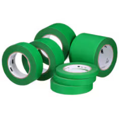 3M UV Resistant Green Masking Tape, Variety of Sizes, Sold per Case