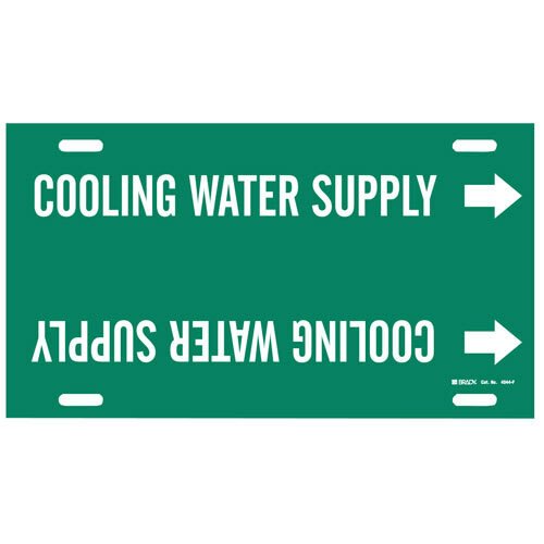 4044 - F Brady Strap - On Pipe Marker MTESolutions