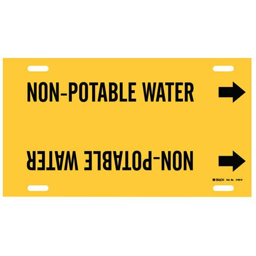 4102 - H Brady Strap - On Pipe Marker MTESolutions
