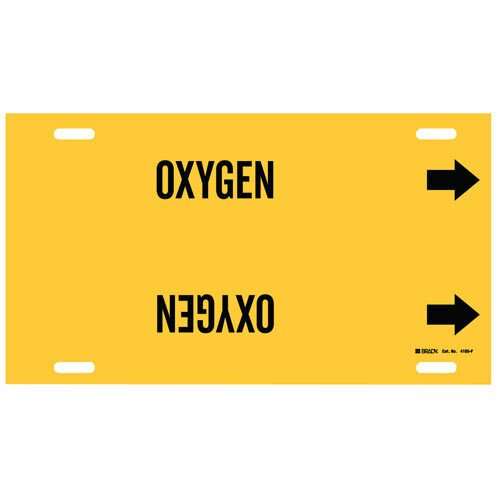 4105 - F Brady Strap - On Pipe Marker MTESolutions