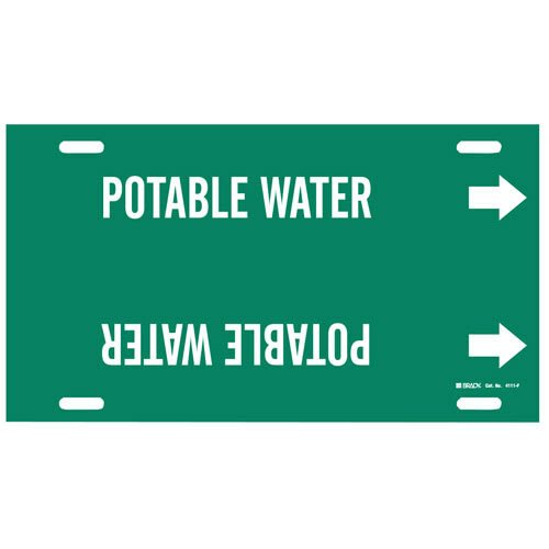 4111 - F Brady Strap - On Pipe Marker MTESolutions