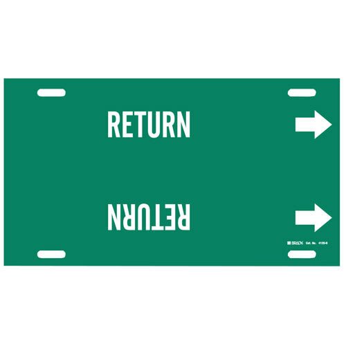 4120 - H Brady Strap - On Pipe Marker MTESolutions